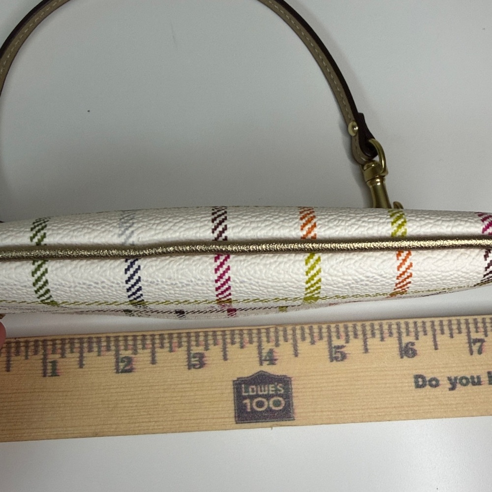 Coach | Peyton Heritage Tattersall Multicolor Wristlet Pouch - Picture 7 of 10